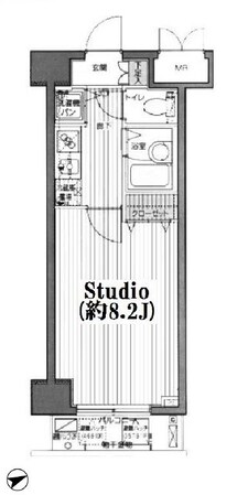 グランド・ガーラ日本橋茅場町の物件間取画像